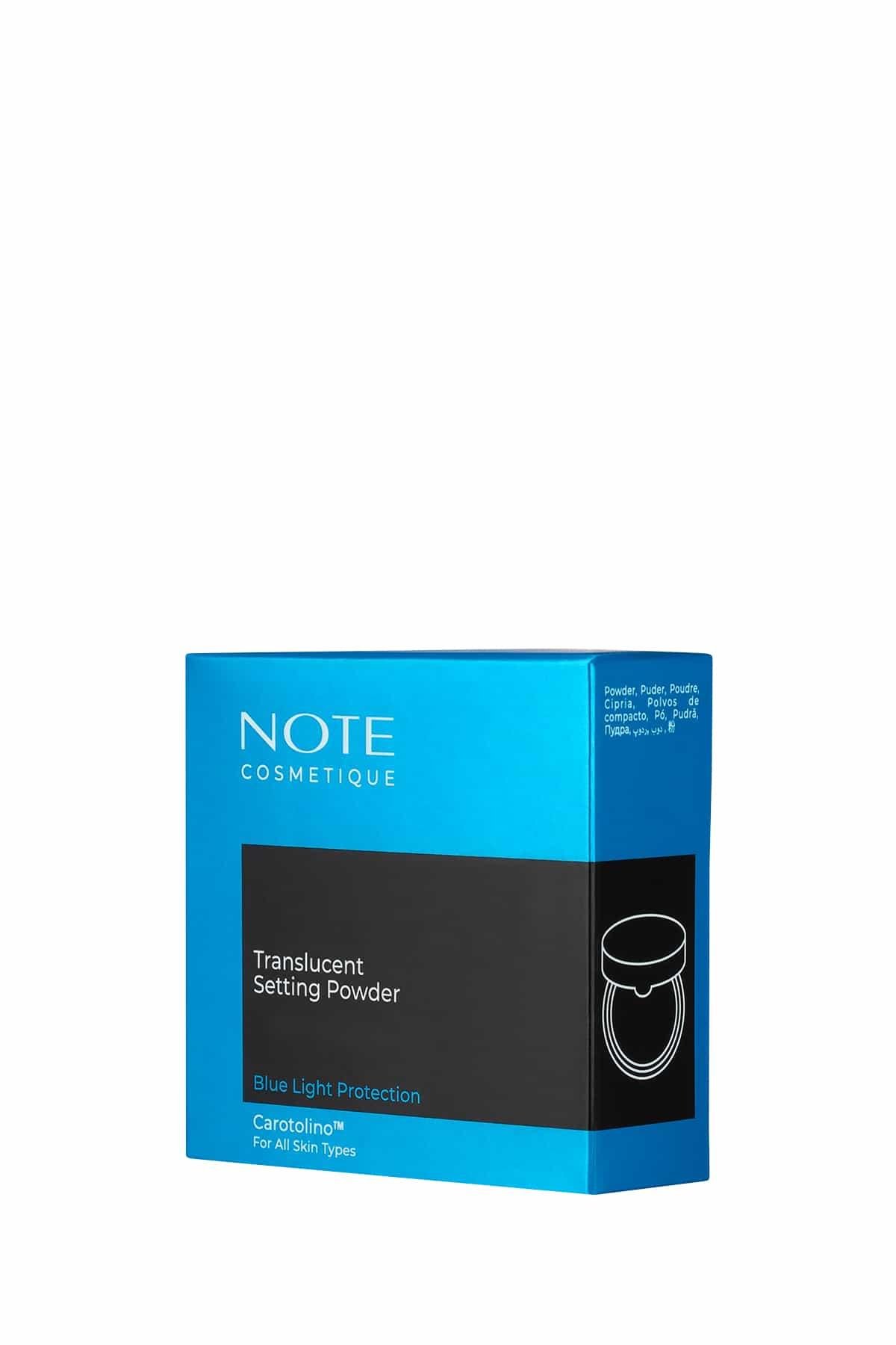 אבקת הגדרת איפור שקופה, 10 גרם מבית Note Cosmetics 3