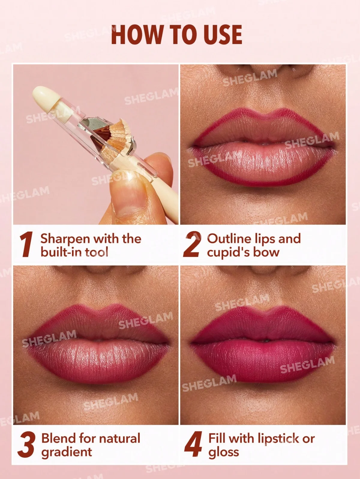 Lip Facts Lip Liner - MISTY ROSE 3