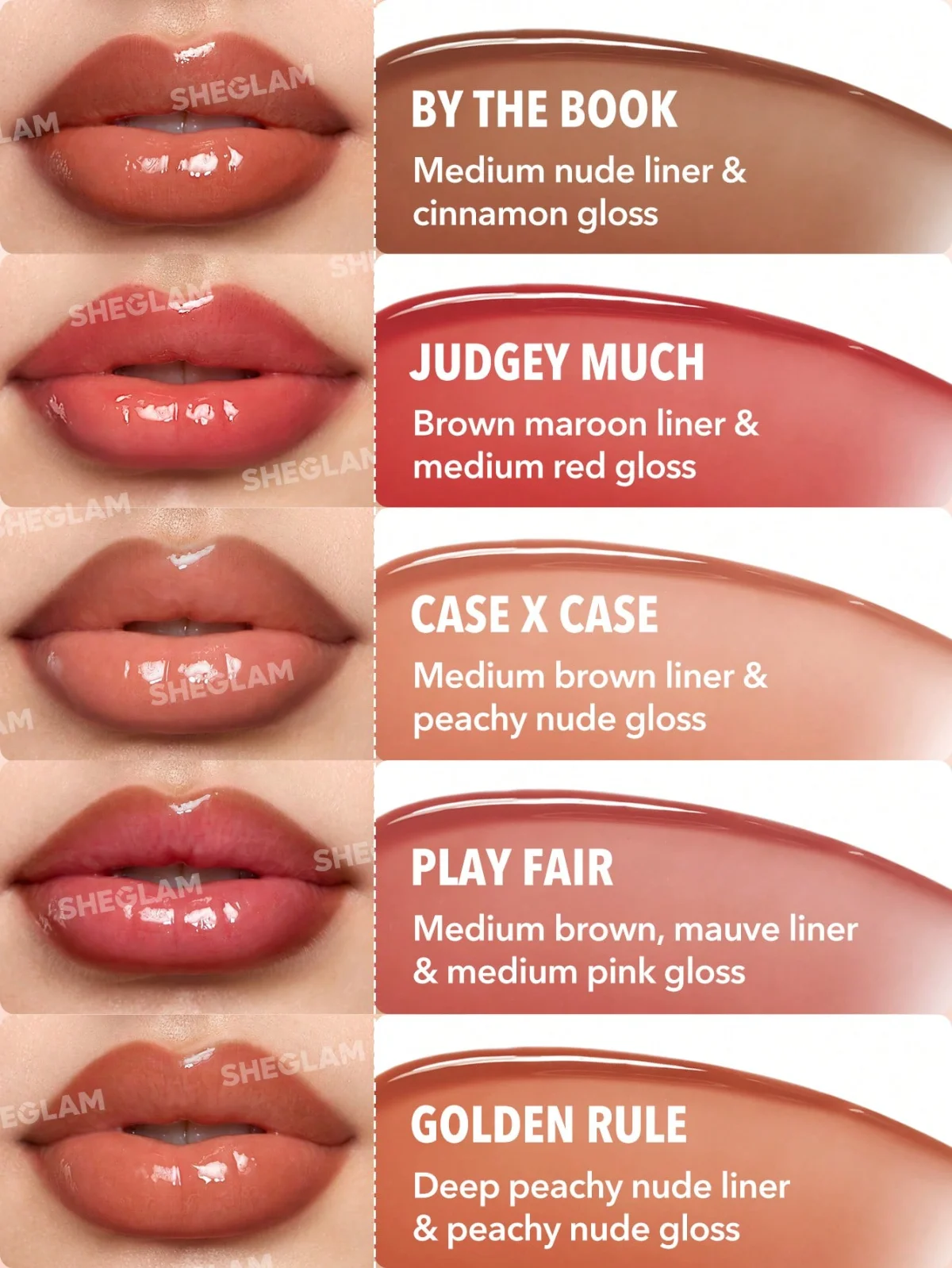 Lip Rolls Lip Liner & Gloss - JUDGEY MUCH 5