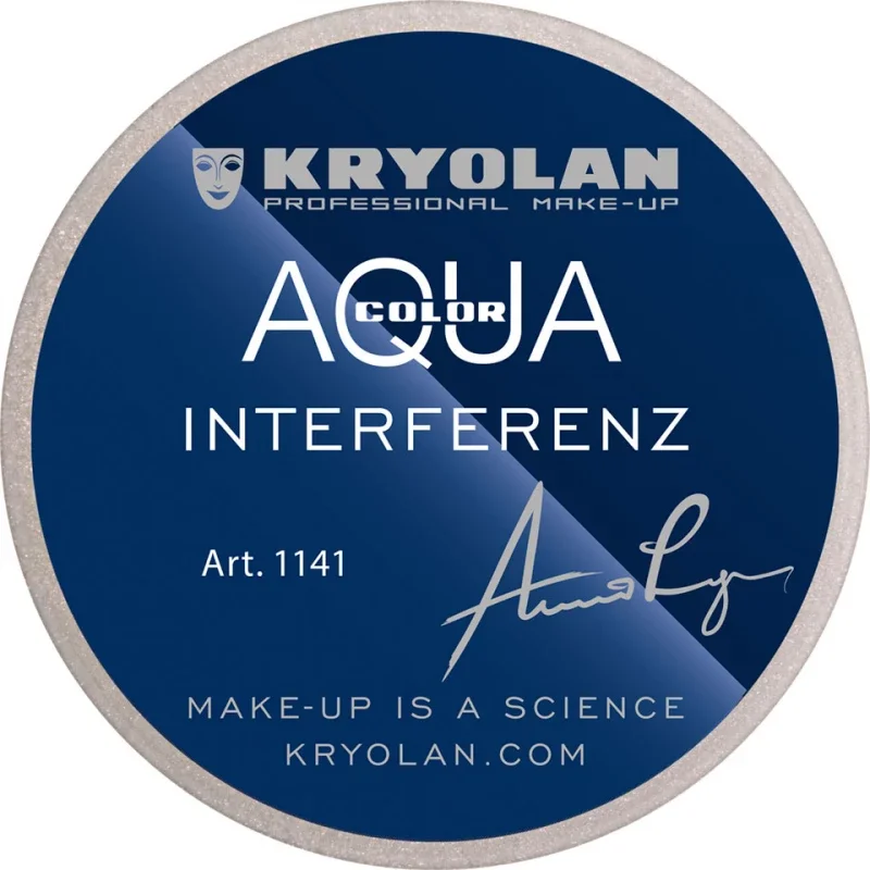 Kryolan Nacre Shimmer בצבעי מים אפור איפור לפנים ולגוף