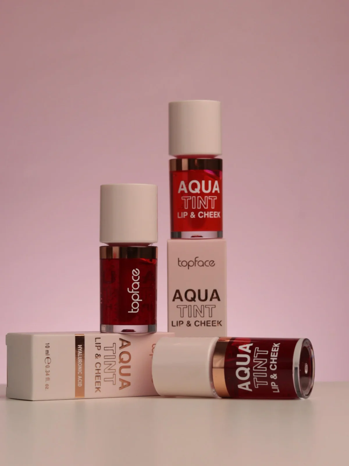 Topface Aqua Teint צבע שפתיים ולחיים 001 6