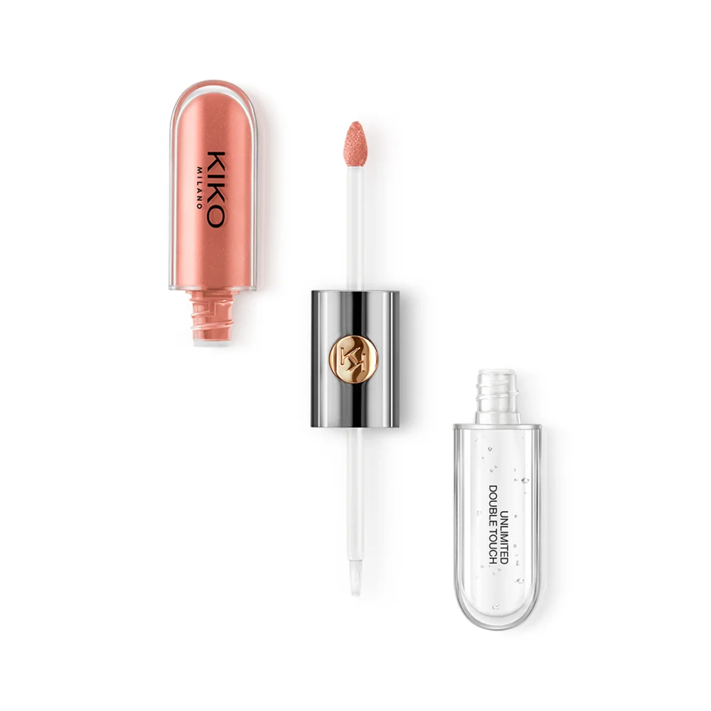 שפתון נוזלי Kiko Rouge Unlimited Double Touch - 129