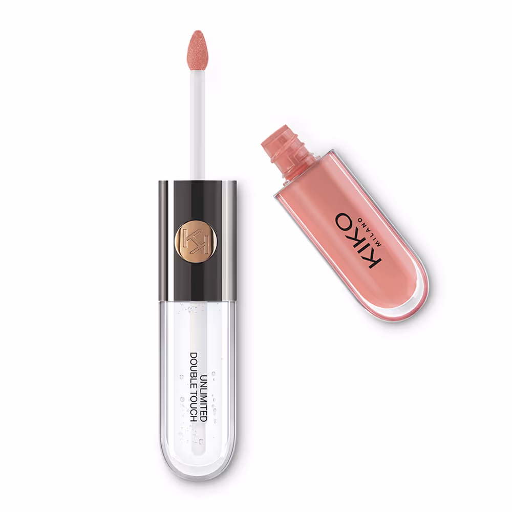שפתון נוזלי Kiko Rouge Unlimited Double Touch - 102 2