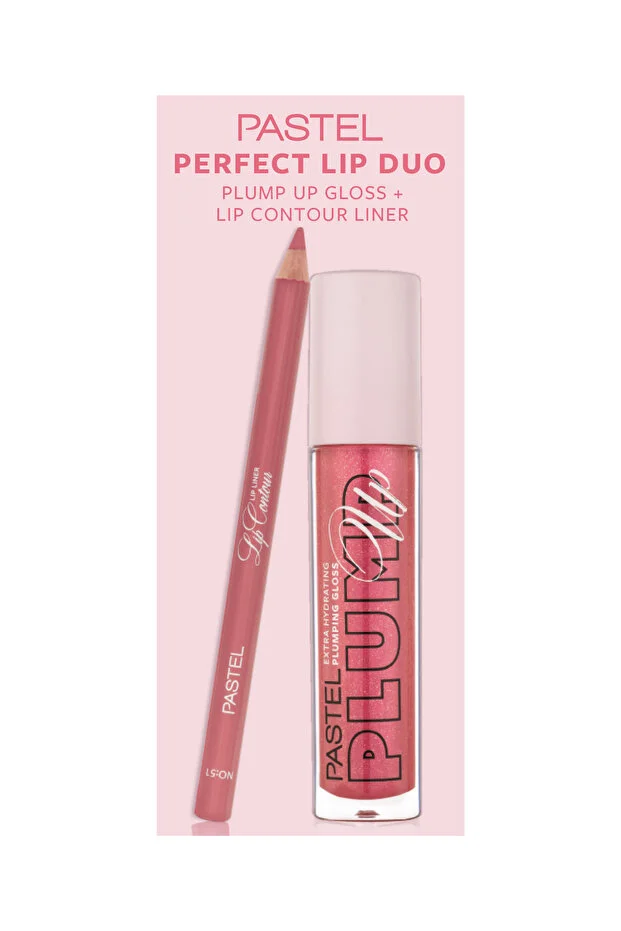 Pastel Pro Fashion Plumping Lip Gloss 206 + Pastel Lip Liner 51