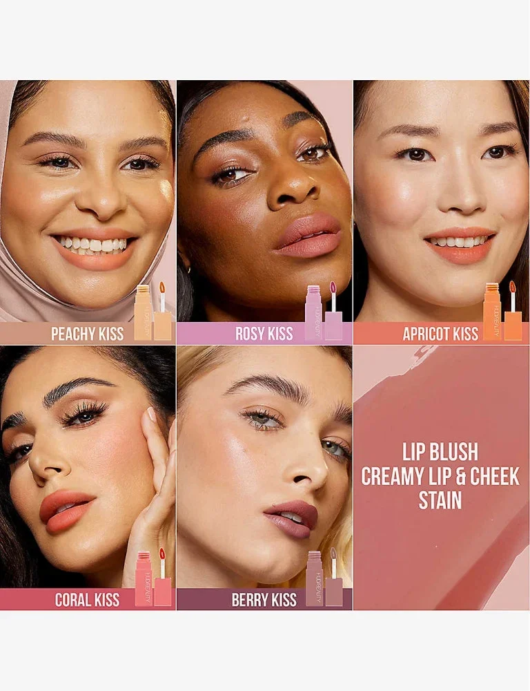 Huda Beauty Lip Blush Lipstick - CORAL KISS 3