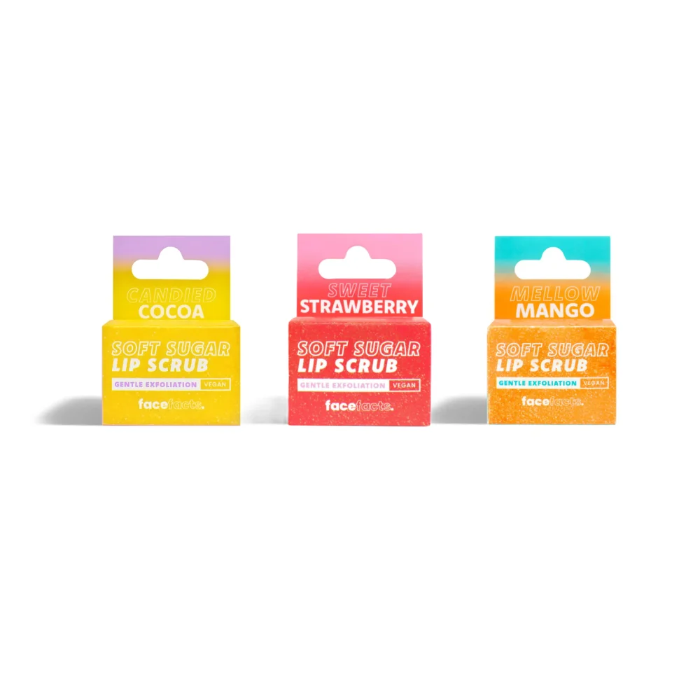 Face Facts Soft Sugar Lip Scrub - רך מנגו 3
