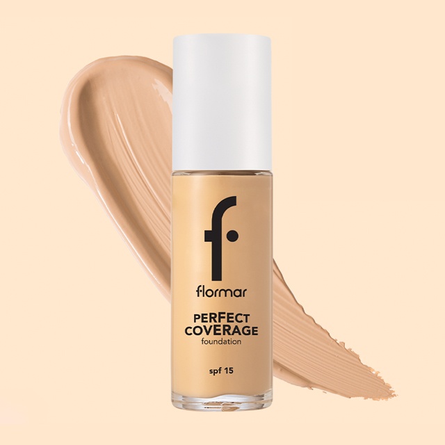 Flormar Perfect Coverage Foundation 102 SOFT BEIGE 5