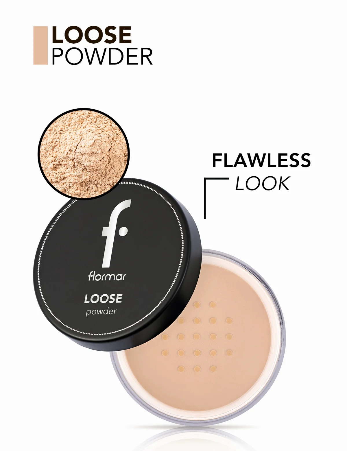 Flormar Loose Powder 003 חול בינוני 5
