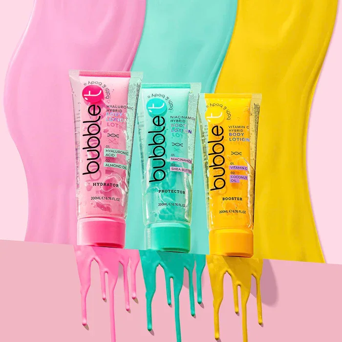 תחליב גוף היברידי של Bubble Tea עם ויטמין C 200 מ"ל 4