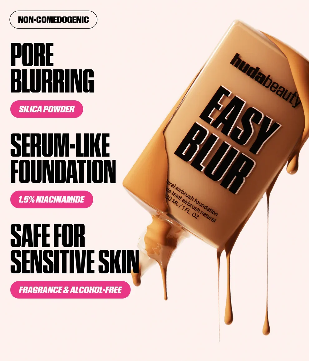 Huda Beauty Easy Blur Foundation - Chai 210B 4