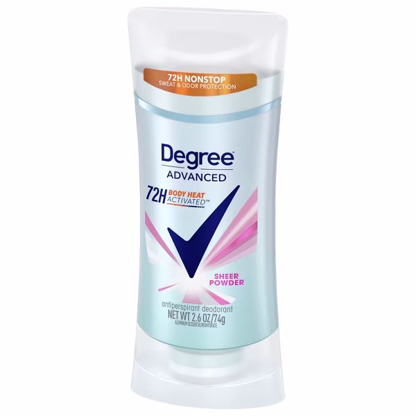 Degree Women Advanced Sheer Powder 72 Hour Antiperspirant דאודורנט 3