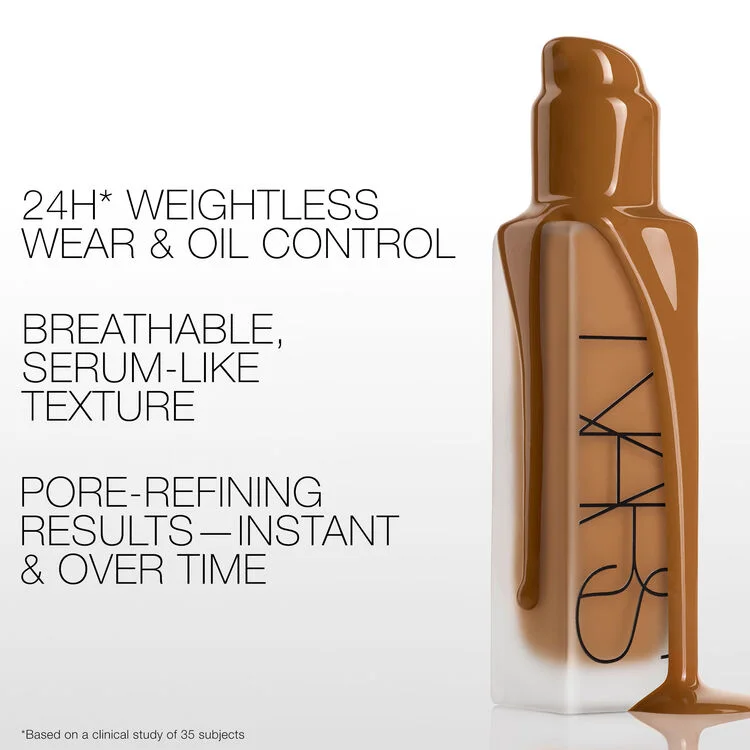 NARS NATURAL MATTE LONGWEAR FOUNDATION - LIGHT 2 MONT BLANC 5