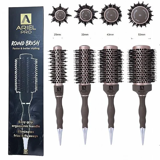 מברשת שיער מקצועית של ArielPRO 88812-53, 53 מ"מ 3