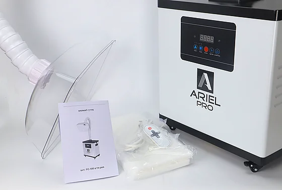 מכשיר לחילוץ אבק וריחות מקצועי של ARIEL PRO 2
