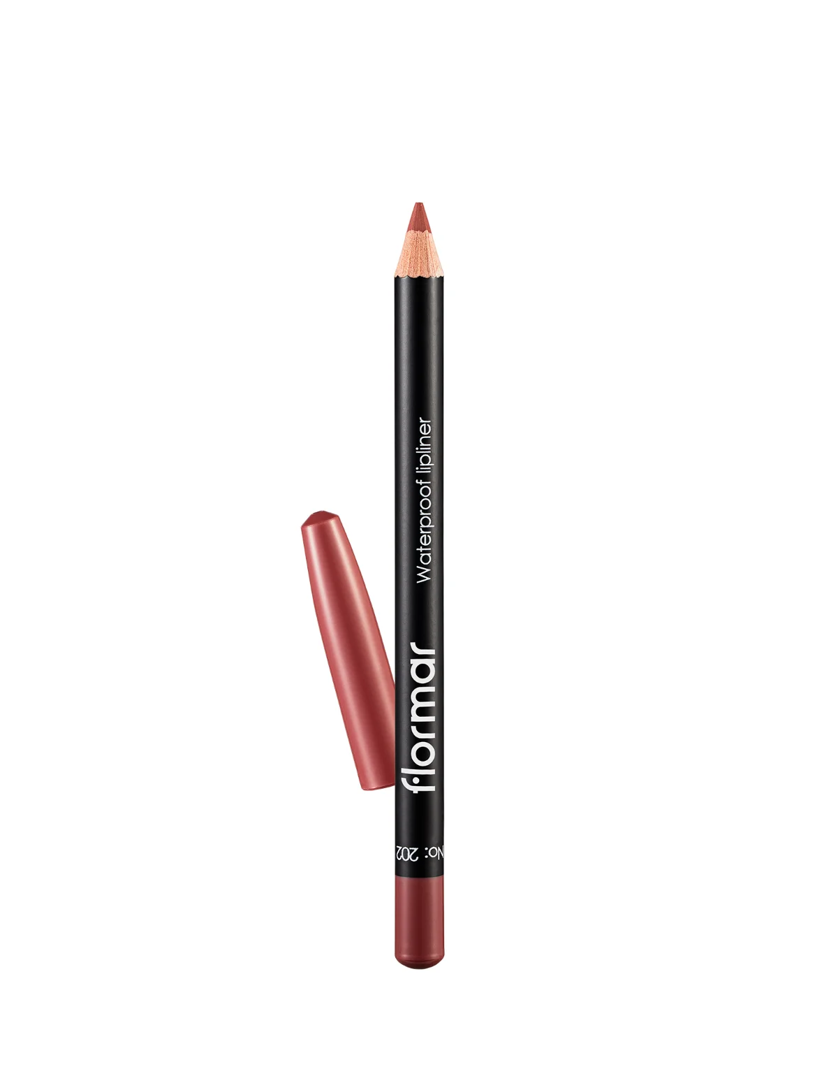 flormar Waterproof Lipliner 202 Soft Pink Brown